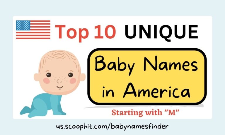 Unique Baby Boy Names Starting with M in America