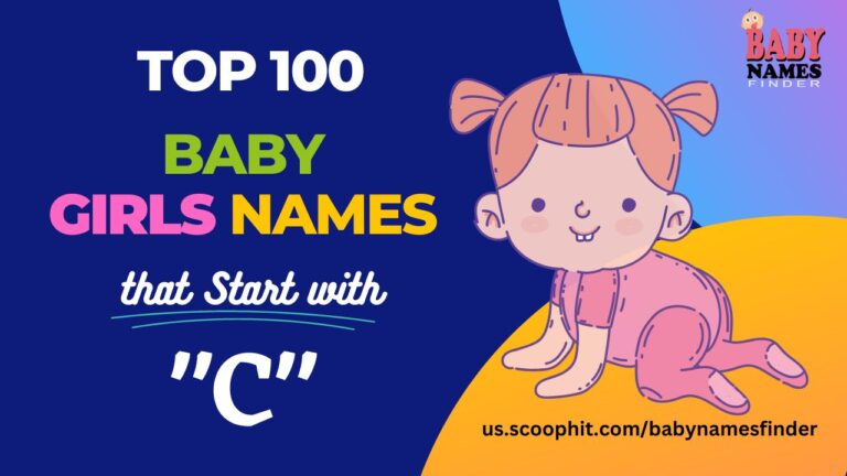 top 100 baby girl names that start with C in America:
